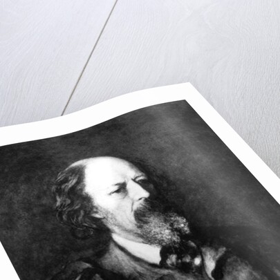 Portrait of Alfred, Lord Tennyson by English School