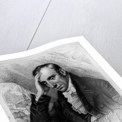Portrait of William Wordsworth engraved by Henry Meyer by Richard Carruthers