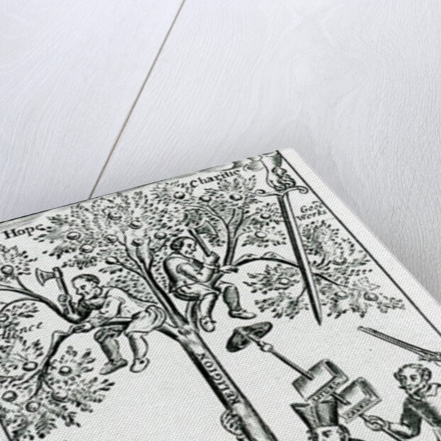 Frontispiece to 'Epitome of English History' by Thomas May, 1683 by English School