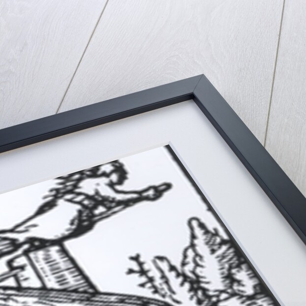 Interior of a Witch's House, 1579 by English School