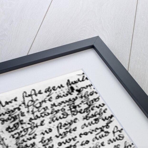 Page of manuscript showing the signature of Queen Elizabeth I by English School