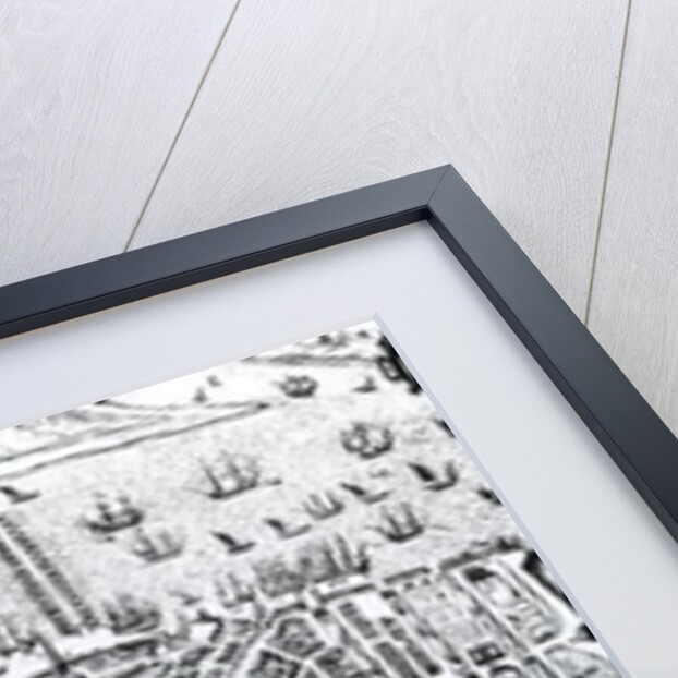 Map of Antwerp by Dutch School