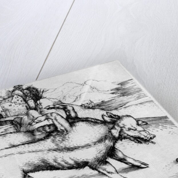 Monstrous Pig by Albrecht Dürer or Duerer