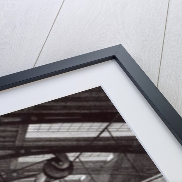 Interior of a Cotton Mill by English School