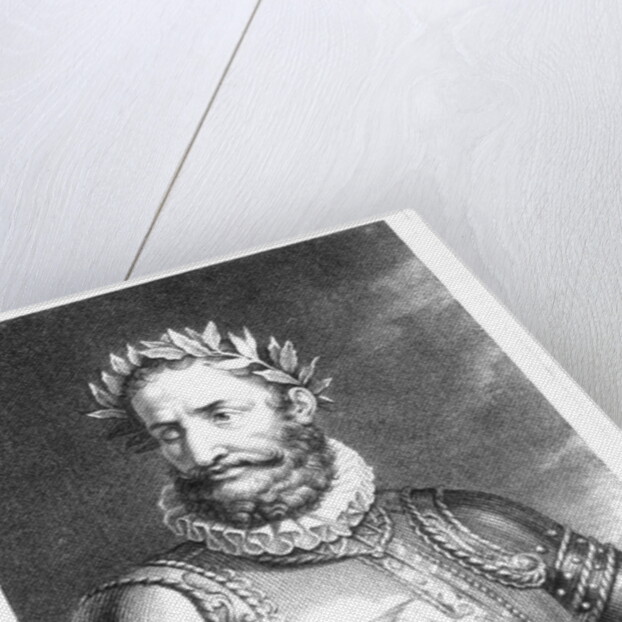 Luiz Vaz de Camoes engraved by B. Roger by Francois Pascal Simon (after) Gerard