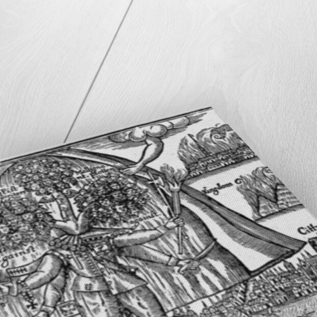 The Kingdom's Monster Uncloaked from Heaven, c.1640-43 by English School