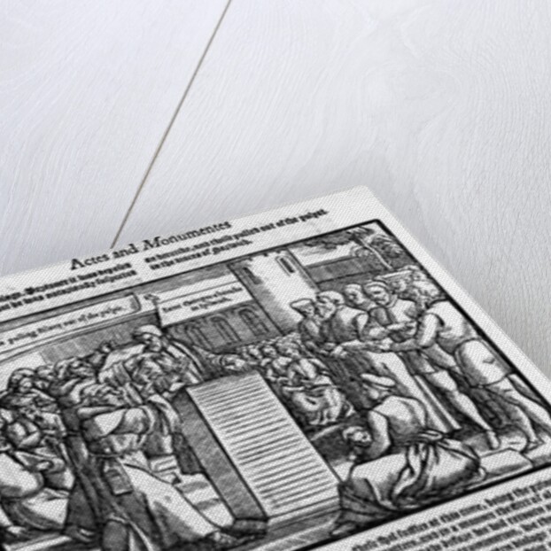 Thomas Bilney is Dragged from the Pulpit by English School