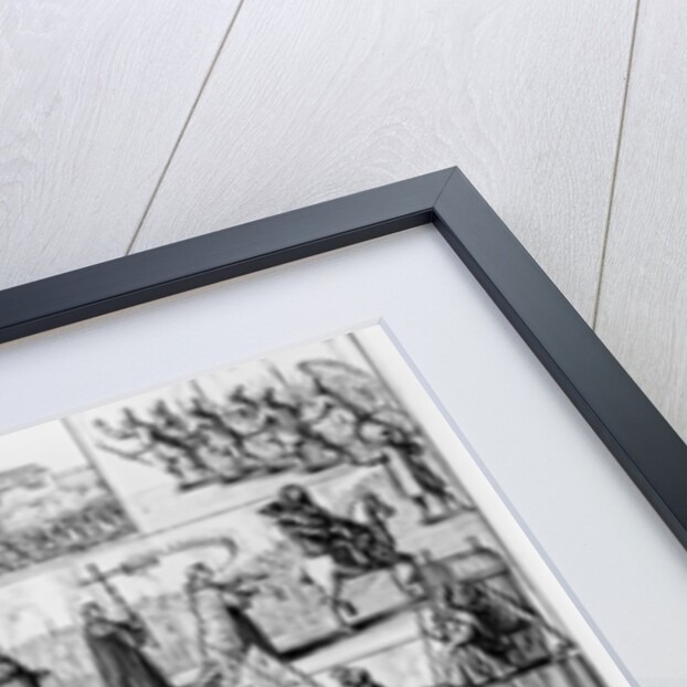 The Solemn Mock Procession of the Pope, Cardinals, Jesuits and Fryers Through the City of London on 'Queen Elizabeth's Day', 17th November 1679 by English School