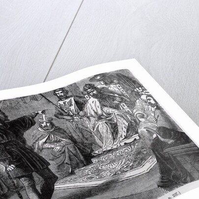 Richard Coeur de Lion before the Diet of the German Empire by English School