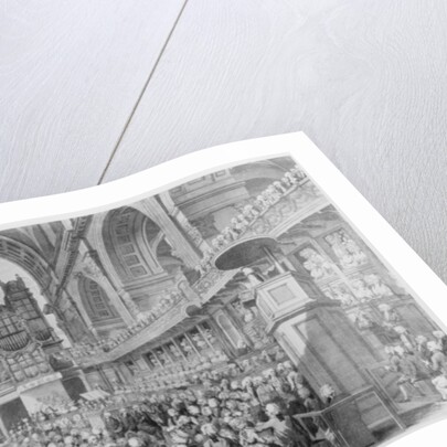 Thanksgiving at St. Paul's for George III's Recovery from Illness by Edward Dayes