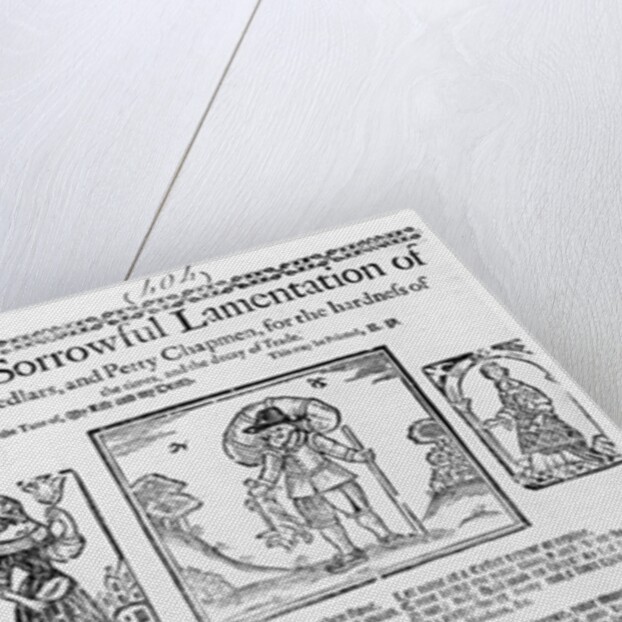 The Sorrowful Lamentation of the Pedlars, and Petty Chapmen by English School