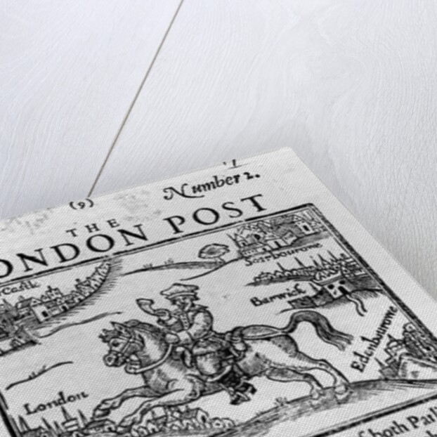 Titlepage of 'The London News', Communicating the High Counsels of Both Parliaments in England and Scotland by English School