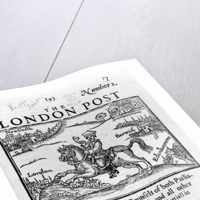 Titlepage of 'The London News', Communicating the High Counsels of Both Parliaments in England and Scotland by English School