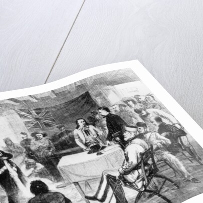 Sitting Bull Council, 1877 by American School