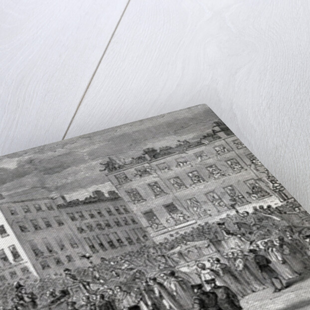 The Entry of George IV into Dublin, 3rd September 1821 by English School