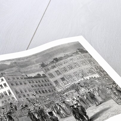 The Entry of George IV into Dublin, 3rd September 1821 by English School