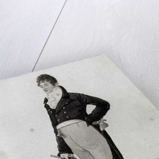 Portrait of George 'Beau' Brummell 1805 by Robert Dighton