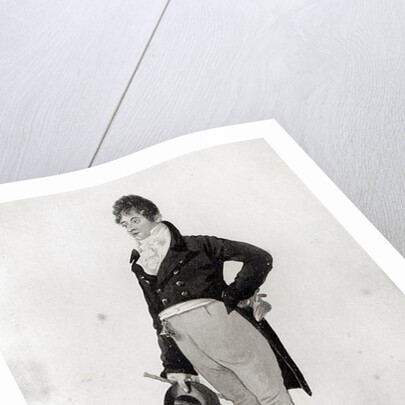 Portrait of George 'Beau' Brummell 1805 by Robert Dighton