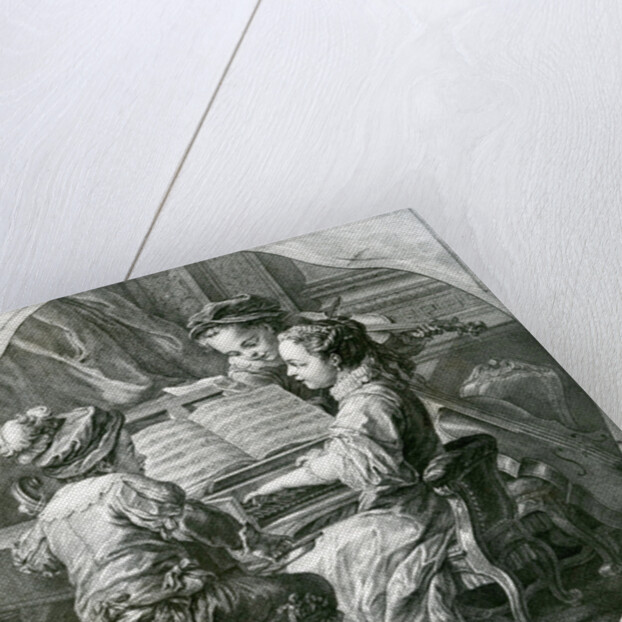 An allegory of Music, La Musique, 1756 by Louis Michel Van Loo