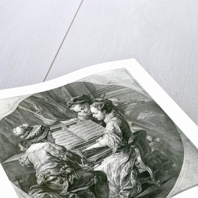 An allegory of Music, La Musique, 1756 by Louis Michel Van Loo