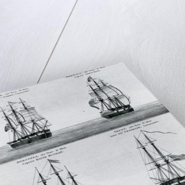Portraits of the Vessels of the Polar Expedition of 1818 by English School