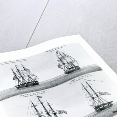 Portraits of the Vessels of the Polar Expedition of 1818 by English School