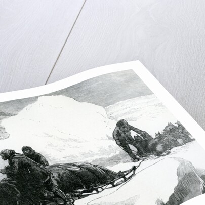 The Highway to the North, 1876 by English School