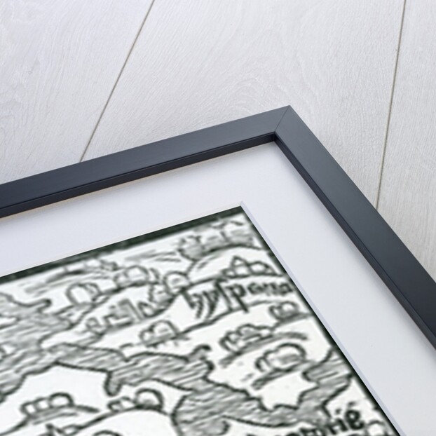 Map describing the islands of Salvador, Espanola, Fernanda, Isabella and Conception, 1493 by Christopher Columbus