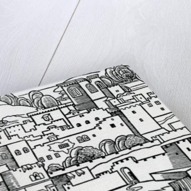 Breaming a ship, 1486 by English School