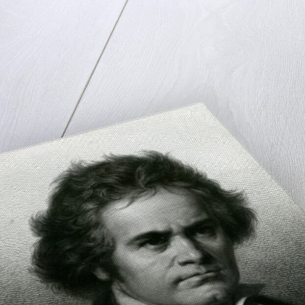 Portrait of Beethoven by Carl Jager