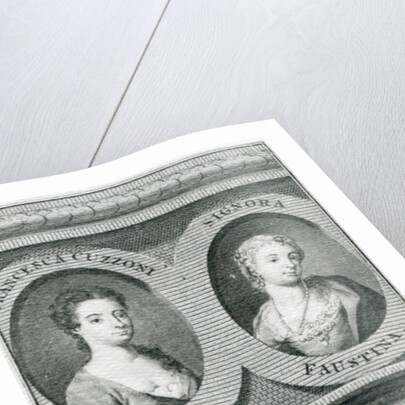 Double portrait of Francesca Cuzzoni and Faustina Bordoni by Enoch Seeman