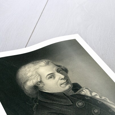 Portrait of Wolfgang Amadeus Mozart Austrian composer by Johann Heinrich Wilhelm Tischbein