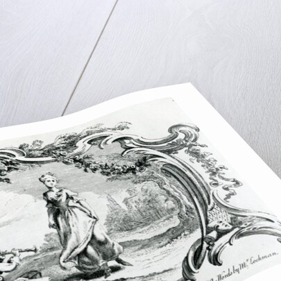 Flautist and Woman by Hubert Francois Gravelot