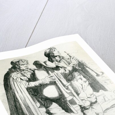 Li Pifferari, 1810 by Bartolomeo Pinelli