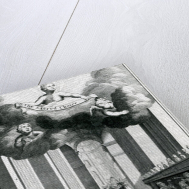 The Sacred Chore, 1716 by English School