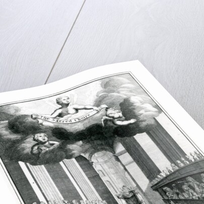 The Sacred Chore, 1716 by English School