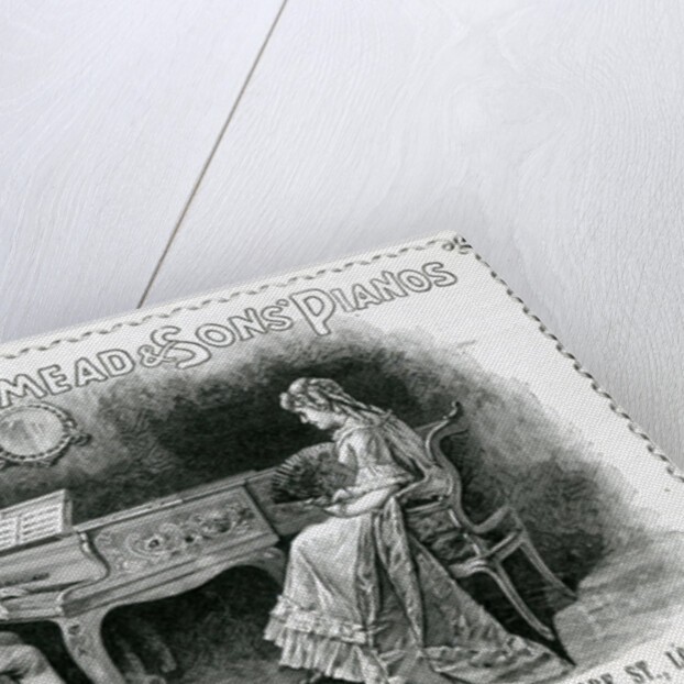 Advertisement, John Brinsmead and Sons Pianos by English School