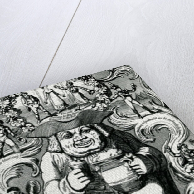 Frontispiece from'The Universal Songster' Museum of Mirta Vol I, 1825 by George Cruikshank