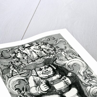 Frontispiece from'The Universal Songster' Museum of Mirta Vol I, 1825 by George Cruikshank