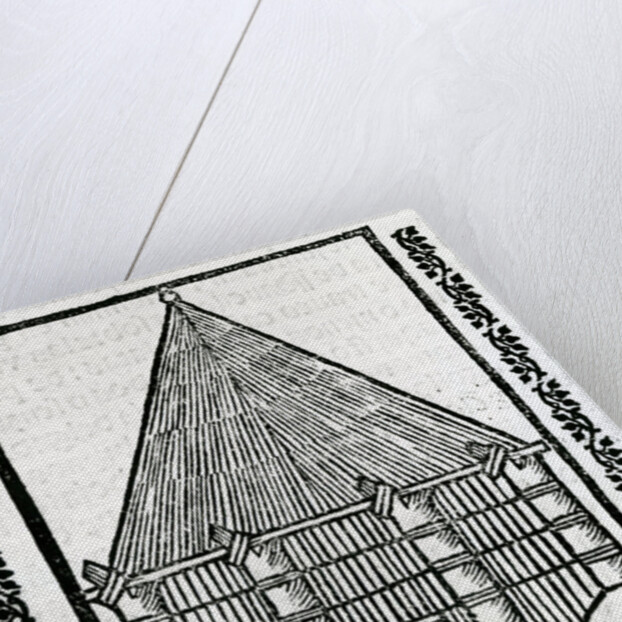 A Hut from 'la Historia general de las Indias' 1547 by Christopher Columbus