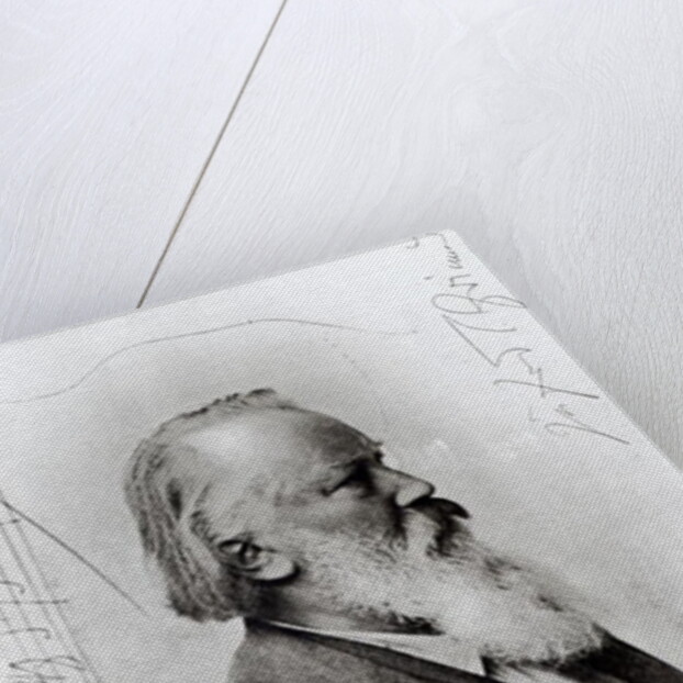 Johannes Brahms by German School