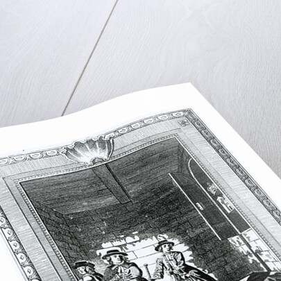 Blood and his Accomplices Making their Escape after Stealing the Crown of Charles II, 1793 by T. Simpson