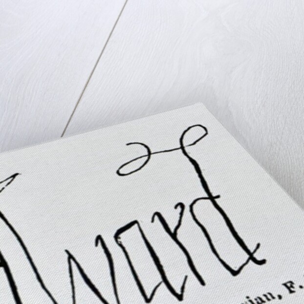 Reproduction of the signature of Edward VI by Anonymous