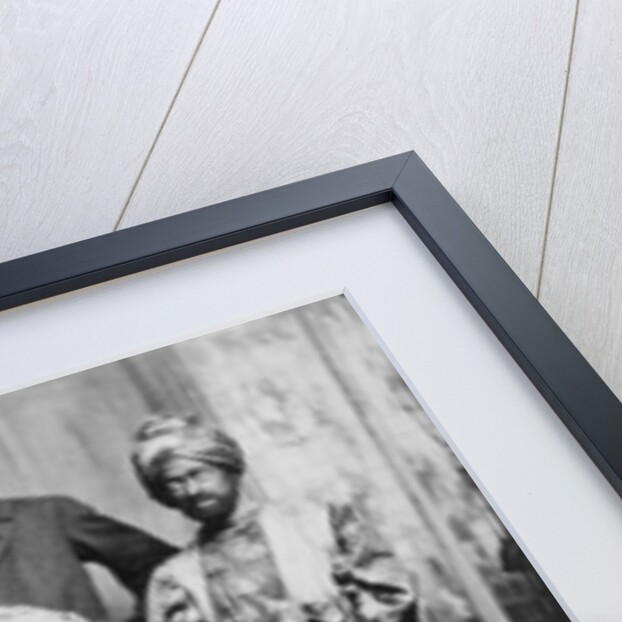 The Emperor of Abyssinia and his Court by English Photographer