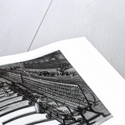 Mule Spinning by English School