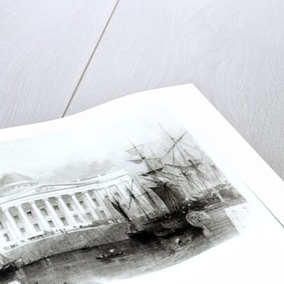 The New Custom House, Liverpool, c.1830 by English School