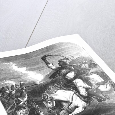 Death of the Rohilla Chief in 1774 by English School