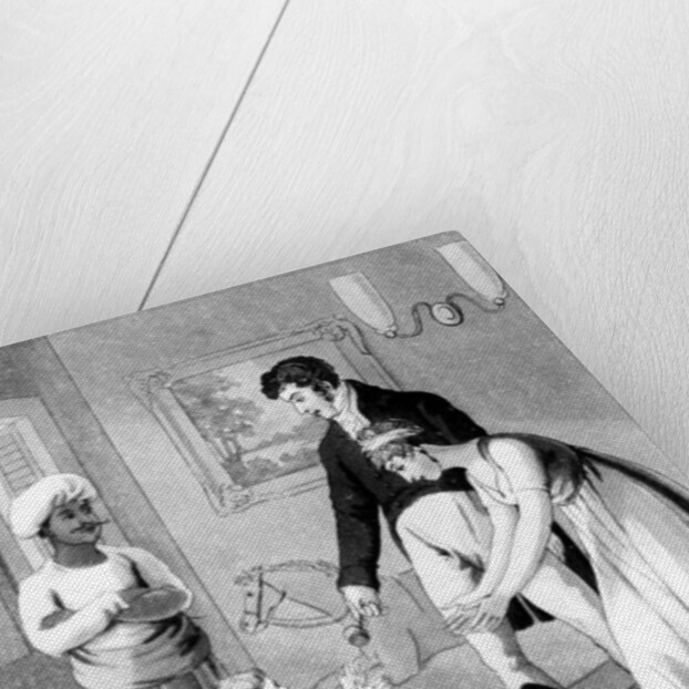 An European Lady and her Family, attended by an Ayah, or Nurse by Charles D'Oyly