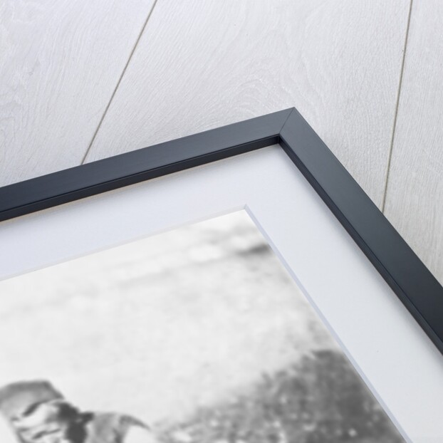 A Nurse Tending a Wounded Man in the Crimea, c.1855 by English Photographer