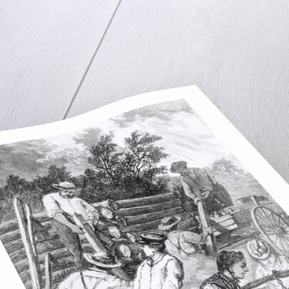 Building the Log-Cabin by American School